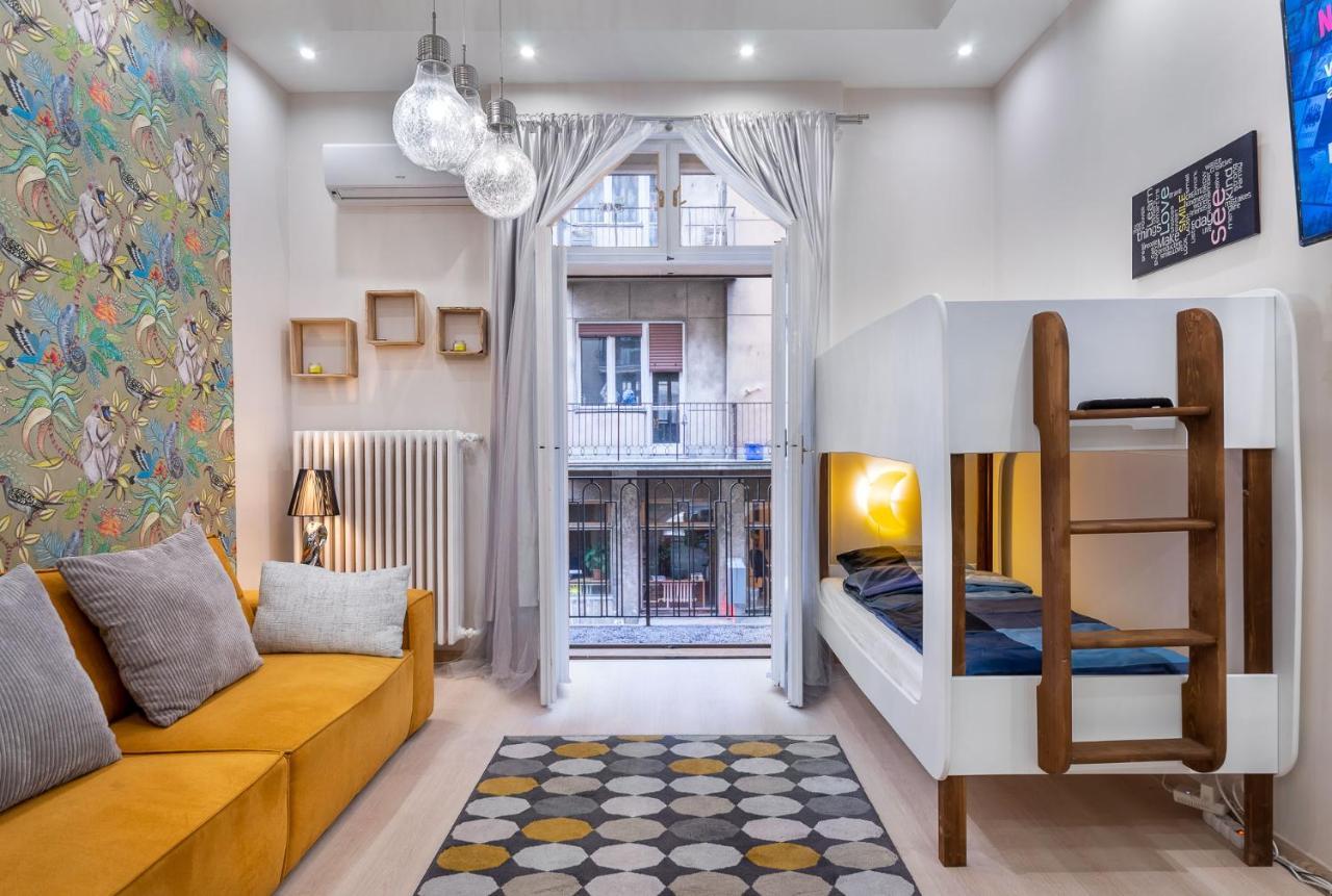Economy Downtown Design Apartments - Free Parking - Balcony - Super Puplic Transport - Ac Budapest Luaran gambar