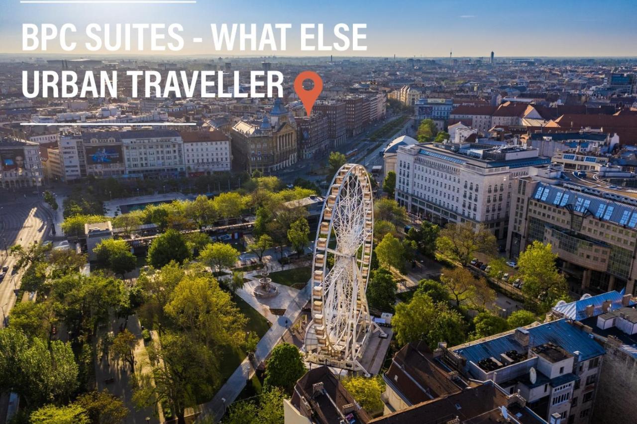 Economy Downtown Design Apartments - Free Parking - Balcony - Super Puplic Transport - Ac Budapest Luaran gambar